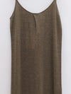SWAYING 25 Early Autumn Outline Cashmere Suspender Skirt SW-SW25PF2L06C1-LV Green